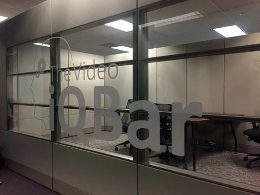 Frosted Conference Room Window Graphic on behalf of CRE Tactical for AT&T in Kansas City, Missouri