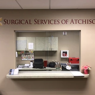 Interior Wall Graphic for Surgical Services of Atchison in Atchison, Kansas