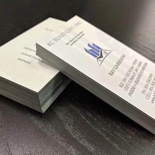 Double Sided Edge Business Cards for KC Blind Guys in Lee