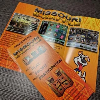 Full Color Gloss Tri-Fold Brochures for Missouri E-Raffle 