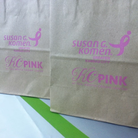 Imprinted Tote Bags for Sheraton at the Crown Center in Kansas City, Missouri