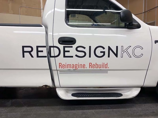 Truck Graphics for ReDesign KC in Kansas City, Missouri