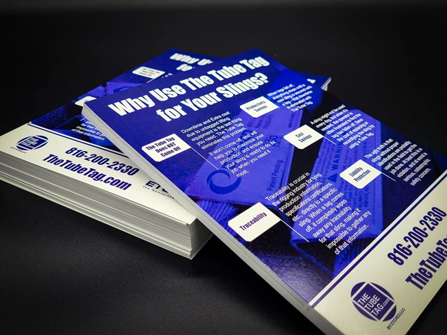 8.5 x 11 Single Sided Brochures for Etched in Kansas City, Missouri