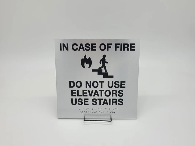 ADA Braille Signage for Crestwood Condominiums 