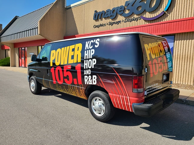 Van Full Wrap for Cumulus Radio in Kansas City, Missouri