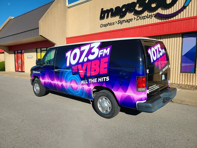 Full Van Wrap for Cumulus Radio in Kansas City, Missouri