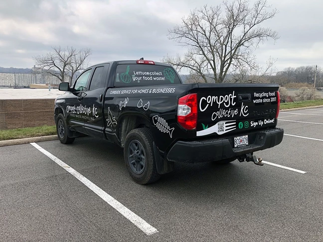 Vehicle Graphics for Compost Collective KC