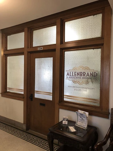 Interior Window Graphics for Allenbrand in Kansas City, Missouri
