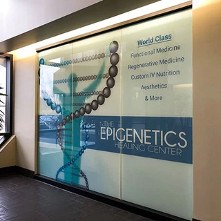 2nd Surface Full Color Window Graphics for Dr. Goodbinder in Kansas City, Missouri