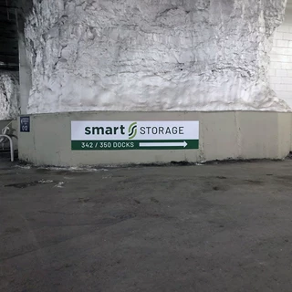 Wayfinding Sign for CB Downtown Smart Storage in Kansas City Missouri