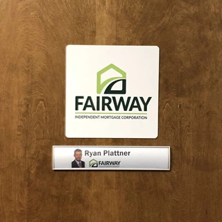 Interior Office Room Signage for Fairway Independent Mortgage in Shawnee, Kansas