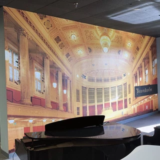 Interior Wall Graphic for Kansas City Piano in Lenexa, Kansas