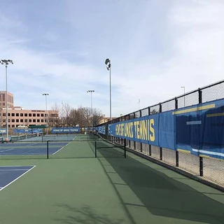 Fence Banners for Plaza Tennis Center in Kansas City, Missouri