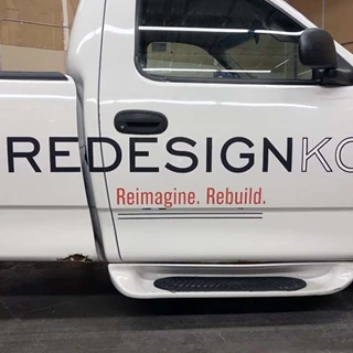 Pick-up Truck Graphics for ReDesign KC in Kansas City, Missouri