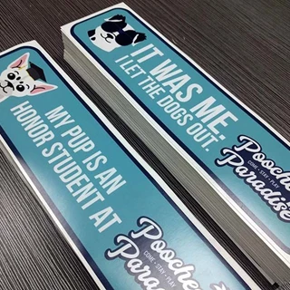 Bumper Stickers for Pooches Paradise in Kansas City, Missouri