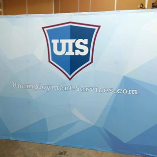 Tension Fabric Display for UIS in Kansas City, Missouri