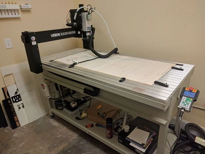 New Equipment in the Shop – Vision Router