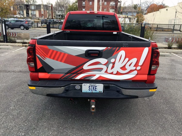 Custom Truck Graphics for Sike Style Industries in Kansas City, MO