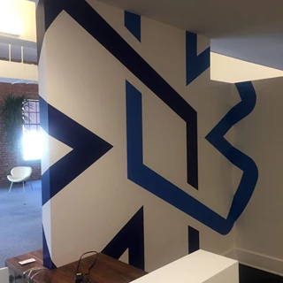 Interior Cut Vinyl Wall Graphic for Engage Mobile in Kansas City, Missouri