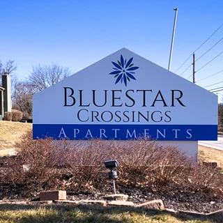 Bluestar Crossings Monument